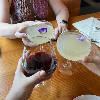 Terra Plata - Pinot noir. Lavender gin cocktail. - New American Near Me - Seattle, Washington