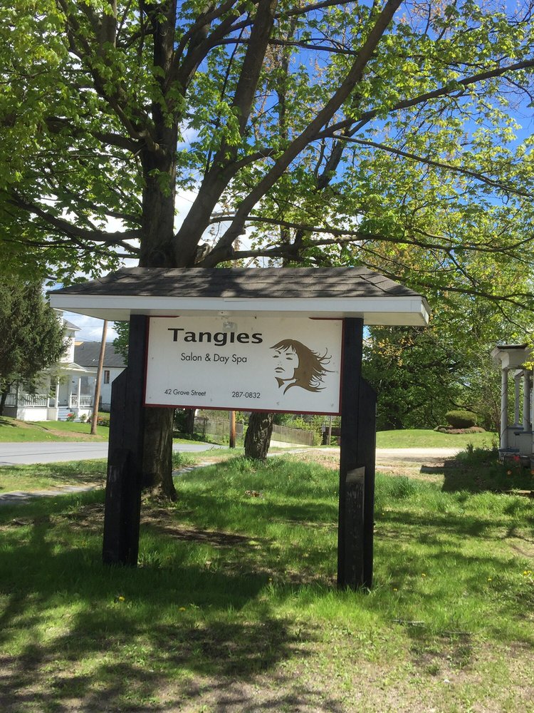 TANGLES SALON & DAY SPA Updated October 2024 42 Grove St, Gouverneur, New York Hair Salons