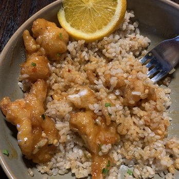 P.F. Chang's - I'm kind of a whimp and dislike spicy foods. My Orange Chicken was spicier than I'd like. - Chinese Near Me - Peoria, Arizona P.F. Chang's - I'm kind of a whimp and dislike spicy foods. My Orange Chicken was spicier than I'd like. - Chinese Near Me - Peoria, Arizona
