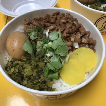 Jojo's Kitchen: Taiwan Eats - Chopped pork over rice - Taiwanese Near Me - Rancho Cucamonga, California