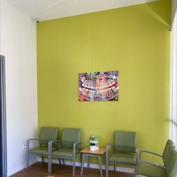 Nice trendy dental clinic.