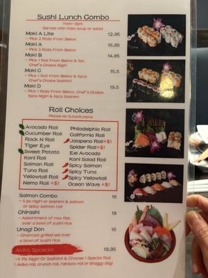 Menu photo 1 Akiko Houston, TX