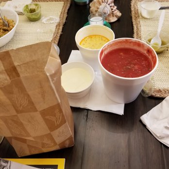 Maya Restaurant - All these watered down dips with small bag of chips. - Mexican Near Me - Berea, Ohio Maya Restaurant - All these watered down dips with small bag of chips. - Mexican Near Me - Berea, Ohio