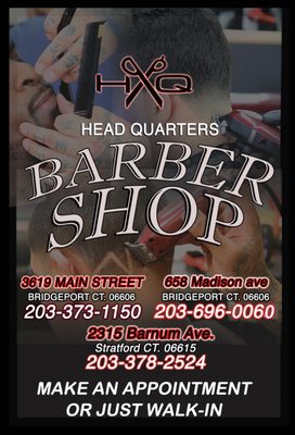 HEAD QUARTERS BARBER SHOP - Updated February 2026 - 3619 Main St