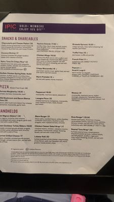Menu photo 1 IPIC Theaters Atlanta, GA Menu photo 1 IPIC Theaters Atlanta, GA