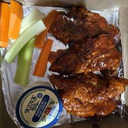 Silly Yak - Hot bbq chicken fingers