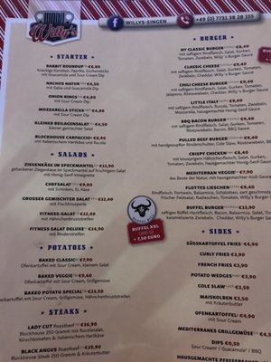 Menu photo 2 Willy´s Singen (Hohentwiel), BW