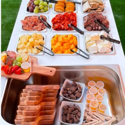The Beauty of Charcuterie - Charcuterie cart for any occasion.