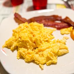 French Corner Cafe - Side of eggs and bacons