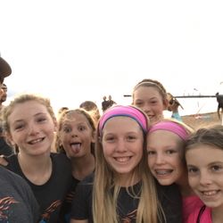 Fun selfie in the beach