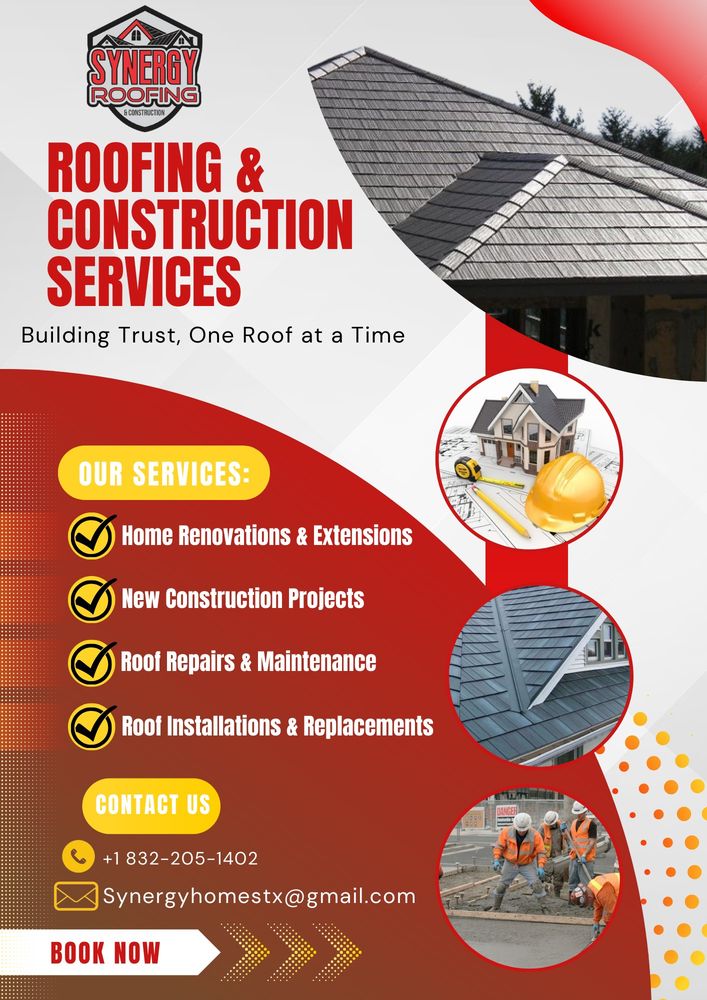 Slide of SHB Roofing and Construction