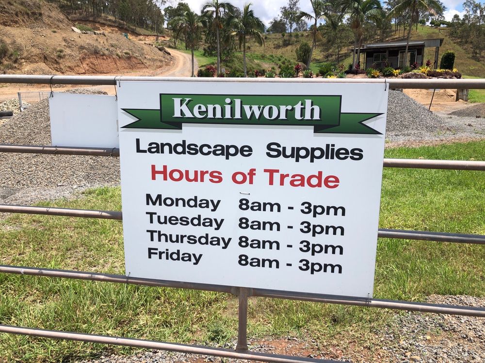 KENILWORTH LANDSCAPING SUPPLIES Landscape Architects 1771 Obi Obi