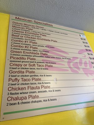 Menu photo 1 Benjamin's Kitchen Von Ormy, TX