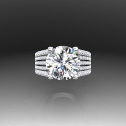 Ben Bridge Jeweler - An amazing custom made engagement ring from the Bella Ponte exclusive collection!!