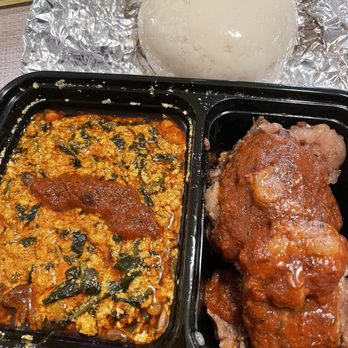 Lynda's African Delicacies - Oxtail Fufu Egusi - African Near Me - Irvine, California