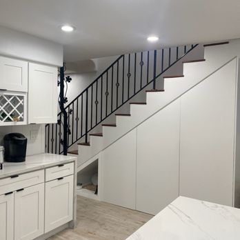 Desantis Renovation Solutions - Custom cabinets under the stairs - General Contractors Near Me - San Diego, California Desantis Renovation Solutions - Custom cabinets under the stairs - General Contractors Near Me - San Diego, California