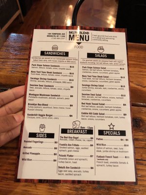 Menu photo 8 Brooklyn Blend Brooklyn, NY Menu photo 8 Brooklyn Blend Brooklyn, NY