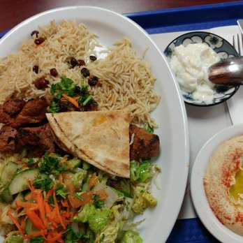 Pita Bell Kabab - The filet-mignon beef dish with hummus and garlic-sauce on the side. Very tasty and super filling!! - Middle Eastern Near Me - Ottawa, Ontario Pita Bell Kabab - The filet-mignon beef dish with hummus and garlic-sauce on the side. Very tasty and super filling!! - Middle Eastern Near Me - Ottawa, Ontario