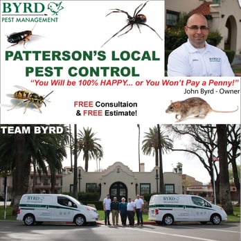 Byrd Pest Control - FREE INSPECTION - Pest Control Near Me - Modesto, California