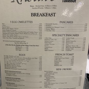 Kristin's Breakfast & Lunch - Menu - Breakfast & Brunch Near Me - Braintree, Massachusetts Kristin's Breakfast & Lunch - Menu - Breakfast & Brunch Near Me - Braintree, Massachusetts