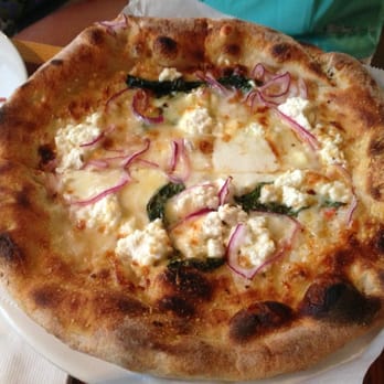 Pitfire Pizza - White pie minus the hot pickled peppers - Pizza Near Me - Culver City, California