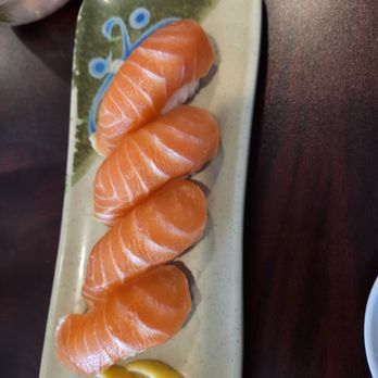 Oku’s Sushi - Salmon sushi - Sushi Bars Near Me - Kihei, Hawaii