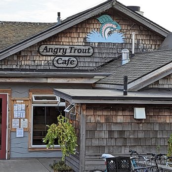 Angry Trout Cafe - Outside the restaurant. - Seafood Near Me - Grand Marais, Minnesota Angry Trout Cafe - Outside the restaurant. - Seafood Near Me - Grand Marais, Minnesota