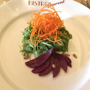 BL Brasserie - Poached Pear and Blue Cheese with Arugula - French Near Me - Paso Robles, California