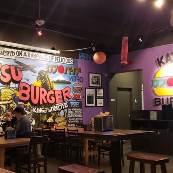 Katsu Burger - Inside of restaurant - Japanese Near Me - Seattle, Washington Katsu Burger - Inside of restaurant - Japanese Near Me - Seattle, Washington