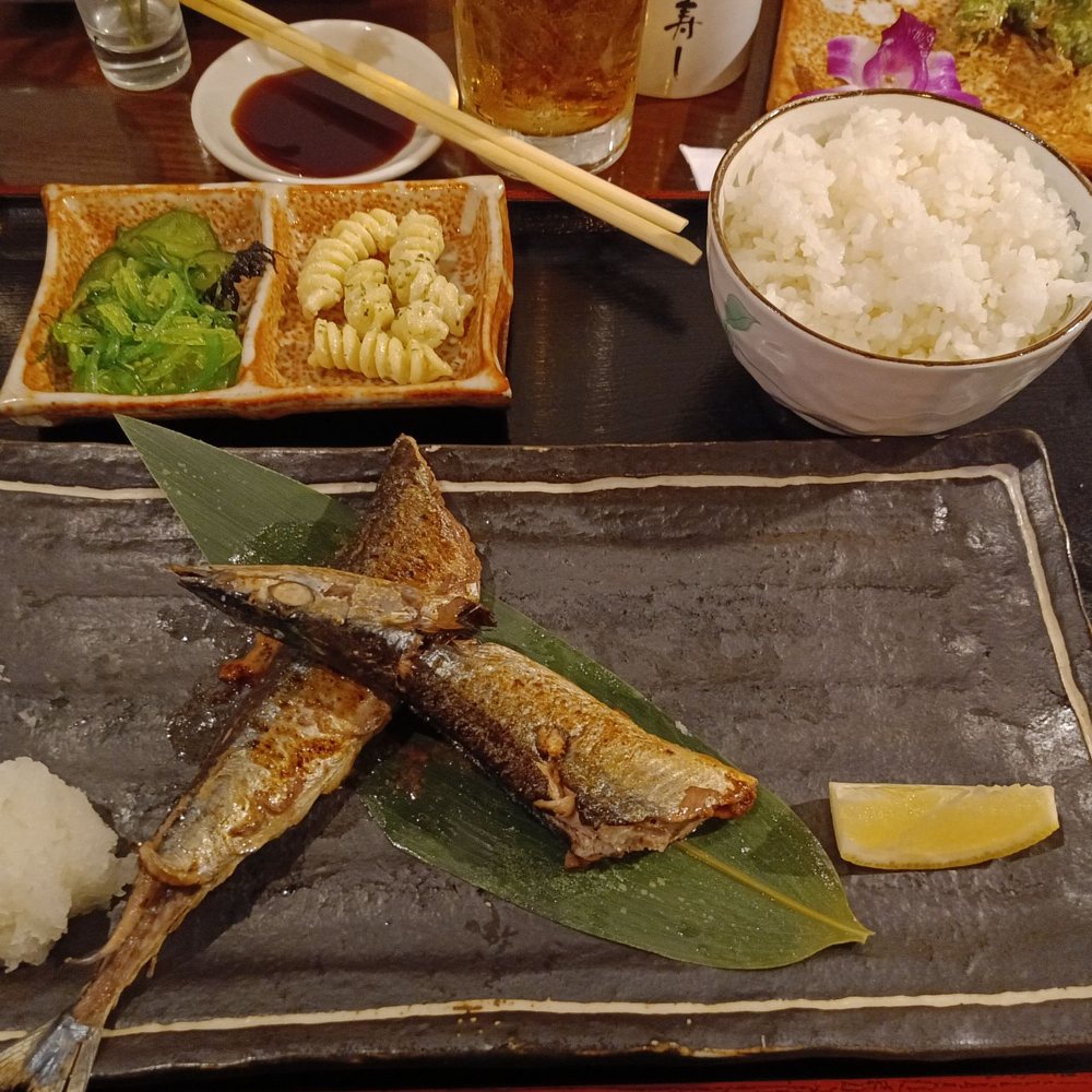 Toshi Sushi - Broiled sanma - Japanese Near Me - Gardena, California Toshi Sushi - Broiled sanma - Japanese Near Me - Gardena, California