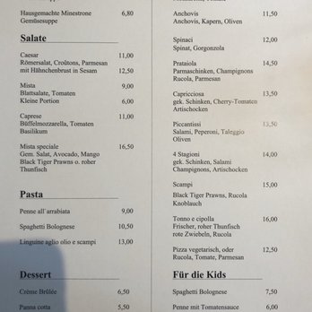 Die Pizzeria König - Menu Sep 2018 - Pizza Near Me - Hamburg, HH