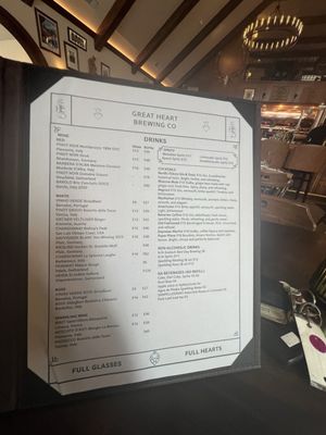 Menu photo 2 Great Heart Brewing Olivette, MO Menu photo 2 Great Heart Brewing Olivette, MO