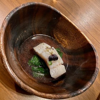 Archipelago - Motherless Tongues: wild lingonberry sinigang, WA long cod, wild greens - Filipino Near Me - Seattle, Washington Archipelago - Motherless Tongues: wild lingonberry sinigang, WA long cod, wild greens - Filipino Near Me - Seattle, Washington