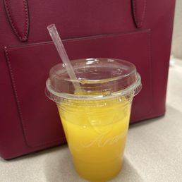 Fresh orange juice