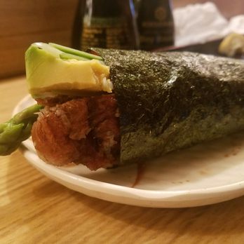 Taiko - Spider (soft shell crab) hand roll - Japanese Near Me - Irvine, California Taiko - Spider (soft shell crab) hand roll - Japanese Near Me - Irvine, California
