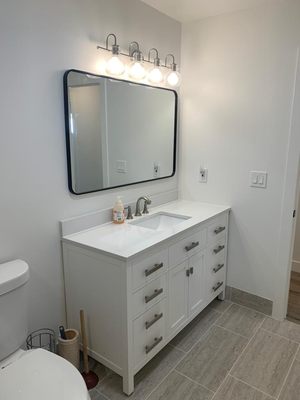 Recent Bathroom Remodel - This is a recently remodeled bathroom. Call us today to get a free estimate on your bathroom remodel project. Recent Bathroom Remodel - This is a recently remodeled bathroom. Call us today to get a free estimate on your bathroom remodel project.