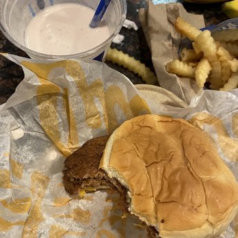 Culver's - Cheese burger, fries, strawberry soup shake - Fast Food Near Me - Woodbury, Minnesota
