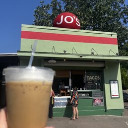 Iced pistachio latte Iced pistachio latte