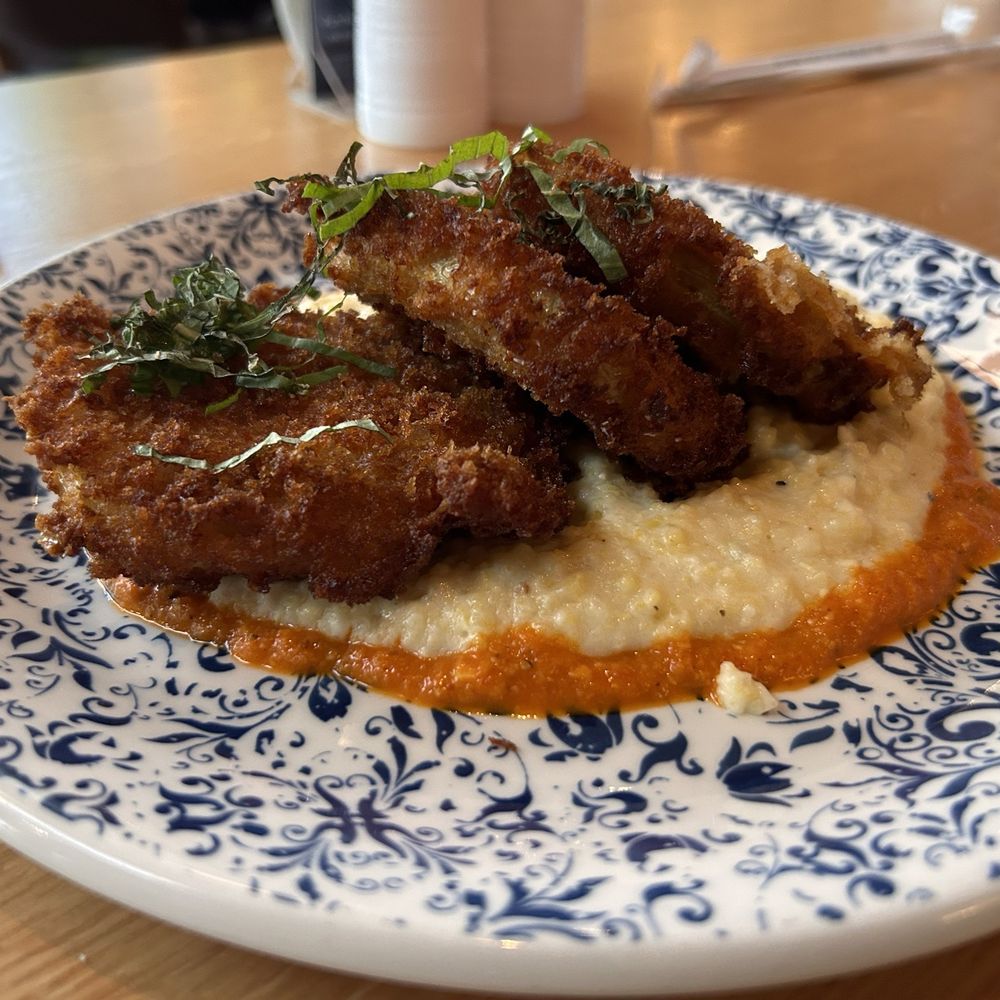 Tupelo Honey Southern Kitchen & Bar - Fried Green Tomatoes: so good - New American Near Me - Frisco, Texas Tupelo Honey Southern Kitchen & Bar - Fried Green Tomatoes: so good - New American Near Me - Frisco, Texas