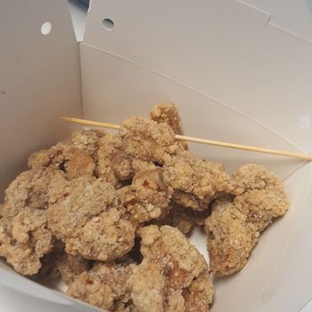 The Tea Spot - Popcorn Chicken. Sweet and savoury. Yummy! - Bubble Tea Near Me - Orlando, Florida