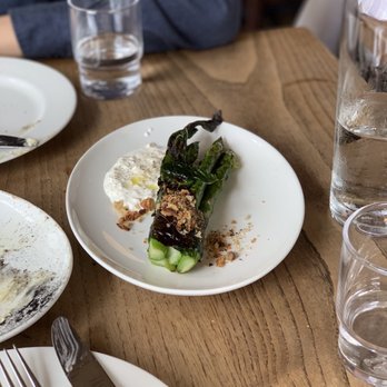 brat - Asparagus with fresh cheese - British Near Me - London, XGL