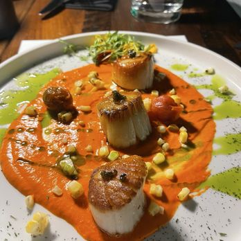 AltaToro - Pan Seared Scallops - Latin American Near Me - Atlanta, Georgia AltaToro - Pan Seared Scallops - Latin American Near Me - Atlanta, Georgia