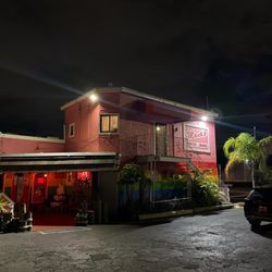 Monas - The little pink building on the corner of Dixie Hwy