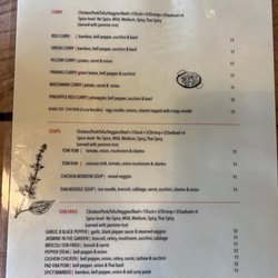 Sam Zaar Thai & Boba - Menu p2
