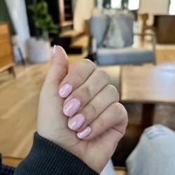 Luxxe Nail Spa - Gel Manicure - OPI Mod about you w/ Chrome