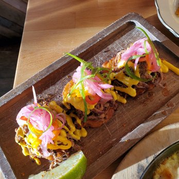 Doce Provisions - Ropa vieja tostones - New American Near Me - Miami, Florida