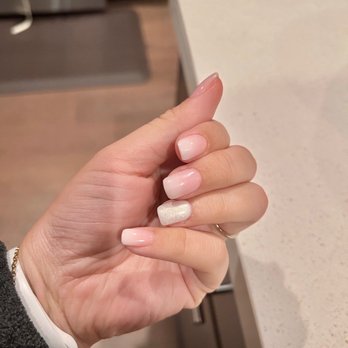 ZA Nails Spa - Pink and white ombre! - Nail Salons Near Me - Fremont, California ZA Nails Spa - Pink and white ombre! - Nail Salons Near Me - Fremont, California