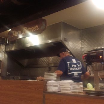 Pie 'n Burger - Old timer cooking up the burgers. - Burgers Near Me - Pasadena, California Pie 'n Burger - Old timer cooking up the burgers. - Burgers Near Me - Pasadena, California