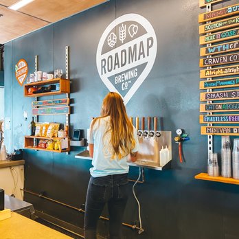 Roadmap Brewing - Tap wall - Breweries Near Me - San Antonio, Texas Roadmap Brewing - Tap wall - Breweries Near Me - San Antonio, Texas