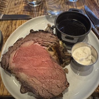 The Foundry Grill - Prime Rib. Way way overcooked and hard! - American Near Me - Sundance, Utah